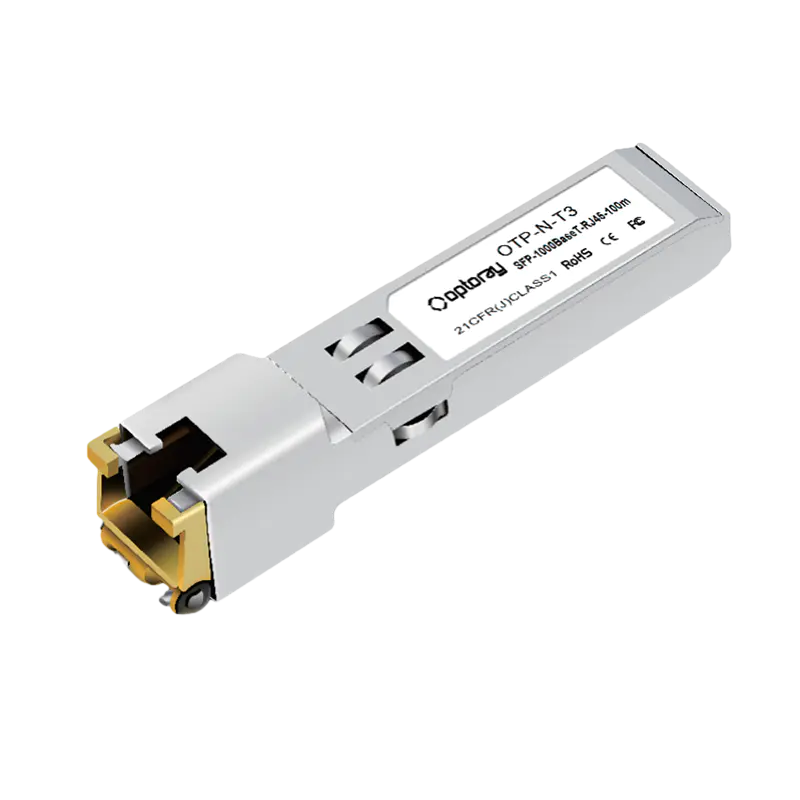 فرستنده و گیرنده مسی سری SFP